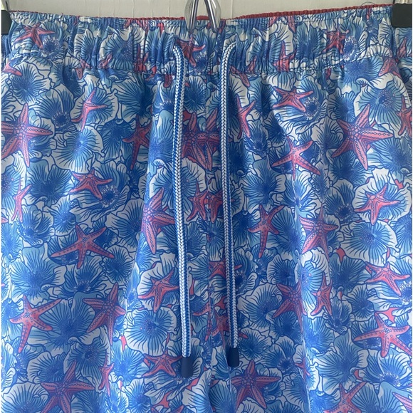 Peter Millar Summer Sky Baja Floral Swim Trunks - Picture 4 of 13